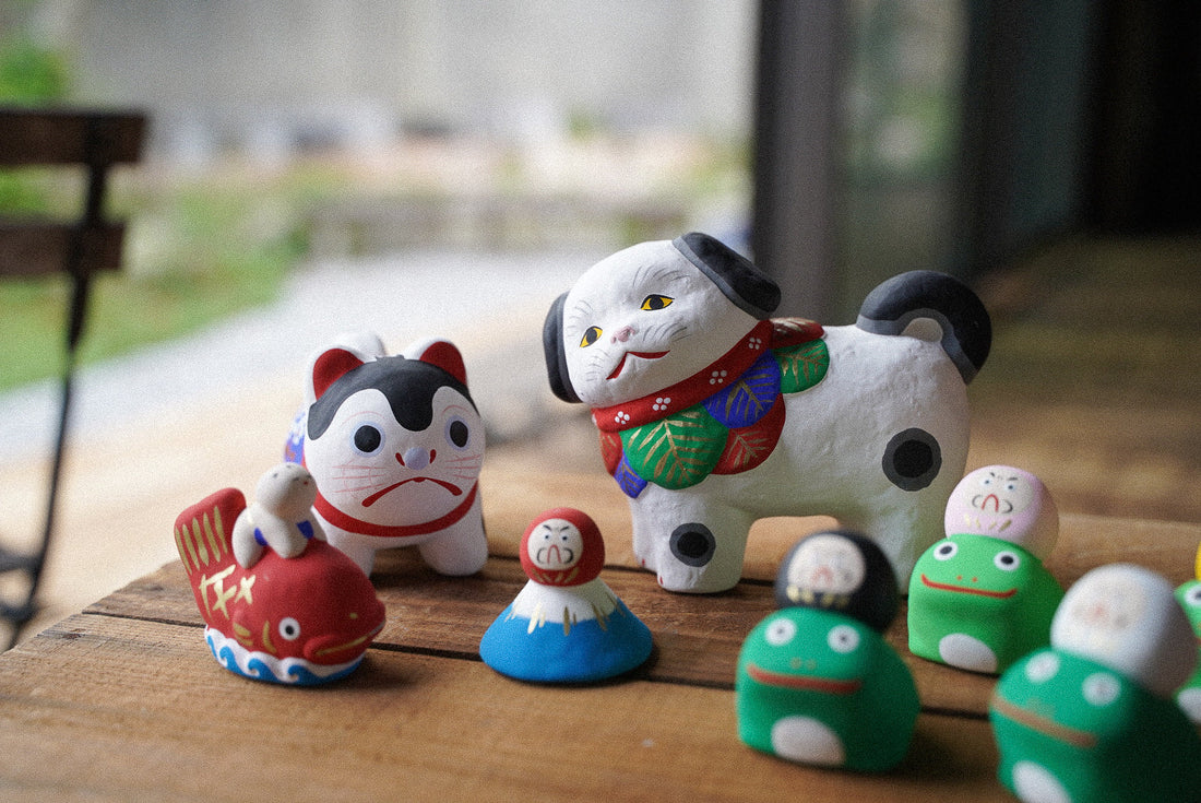陶磁器人形づくりのエキスパート「瀬戸陶芸社」がつくる! 職人が1点ずつつくる郷土玩具「玩具工房」