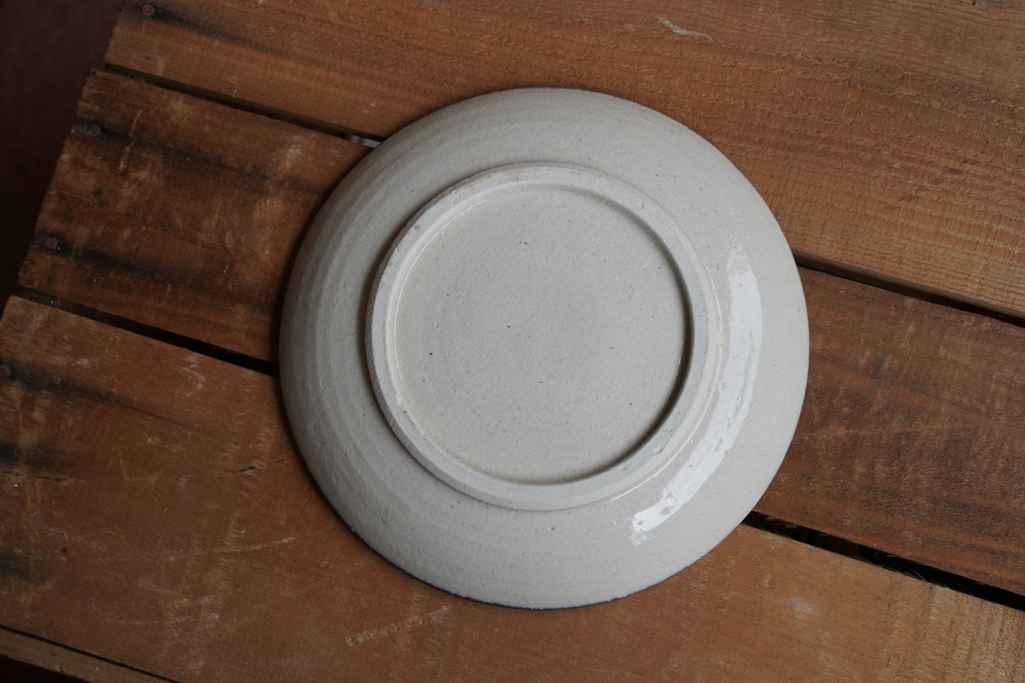 瀬戸本業窯|馬の目皿(6.5寸)