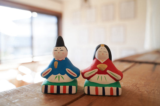 玩具工房|すわり雛(和)