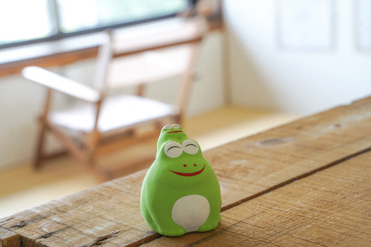 玩具工房|かえるの親子