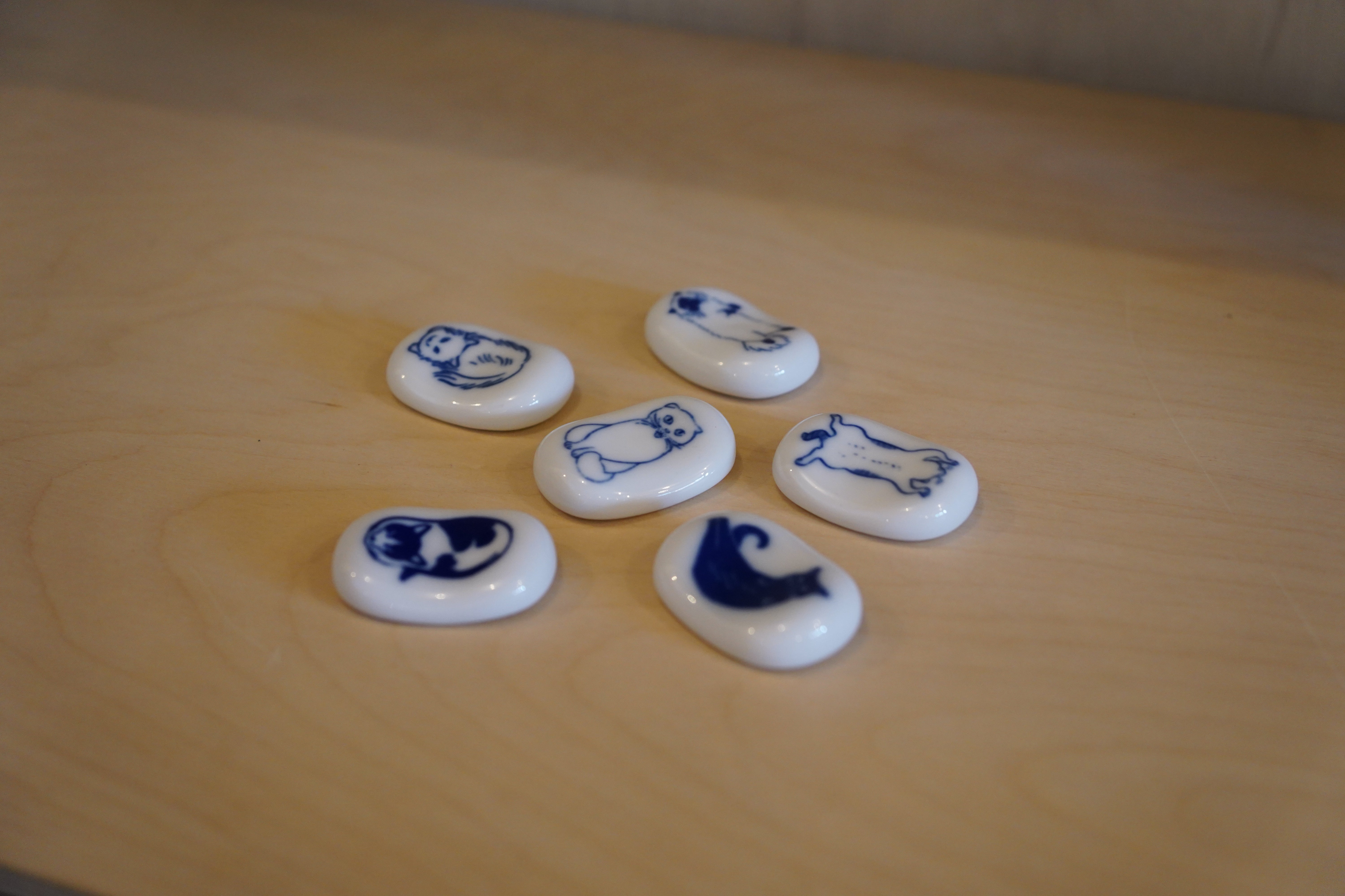 双寿園｜ねこシリーズ 箸置き – Masukichi -Pottery & Souvenir- ます