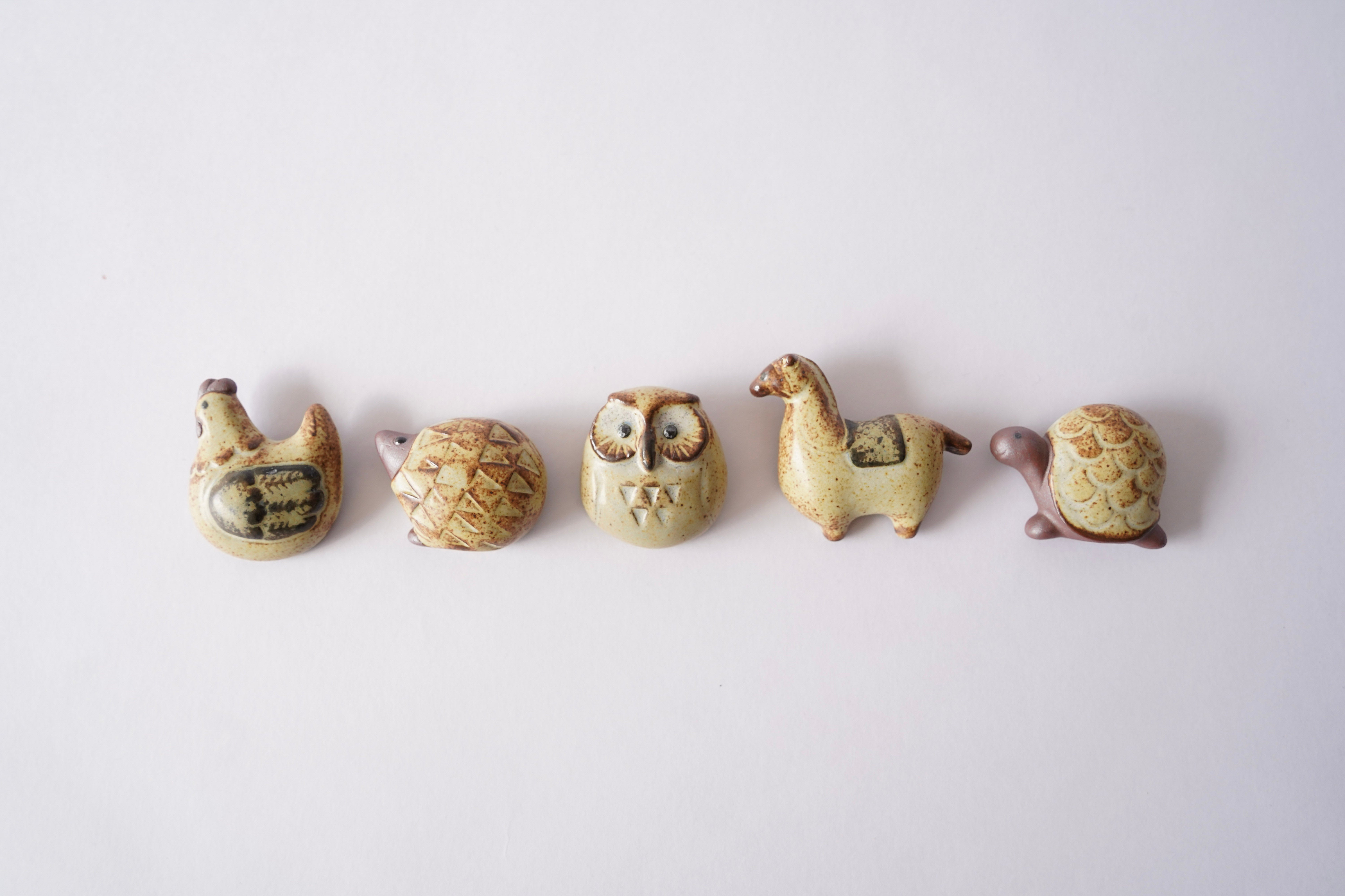ここな　河童二体＋ブローチ かしわ窯 | 動物ブローチ – Masukichi -Pottery & Souvenir- ますきち