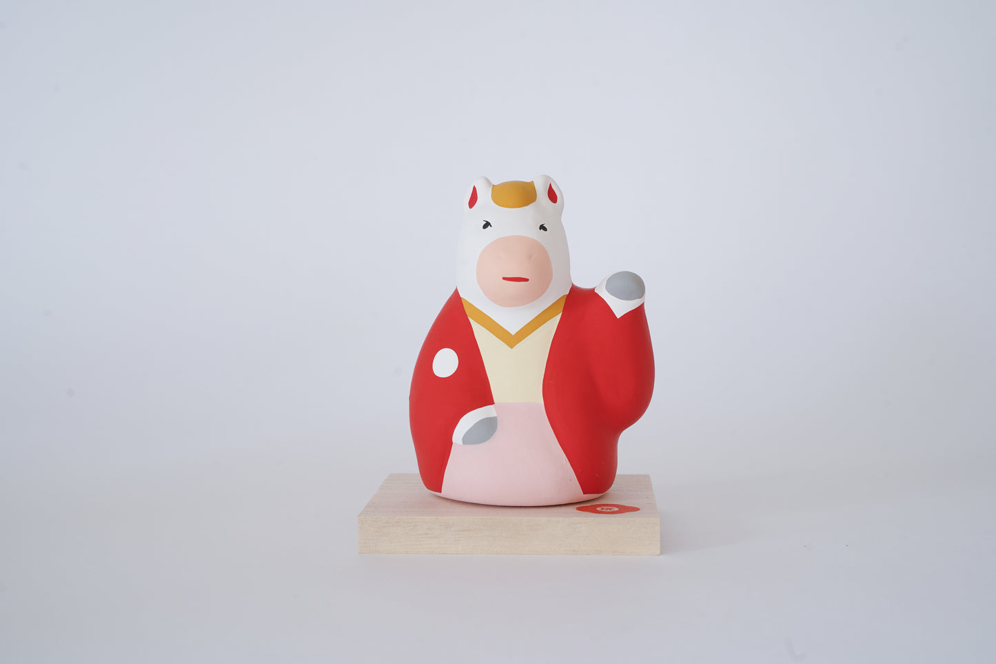 玩具工房｜開運招き午（左手・人）