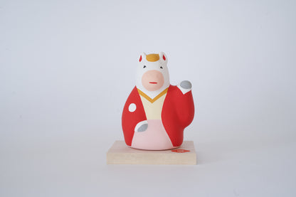 玩具工房｜開運招き午（左手・人）