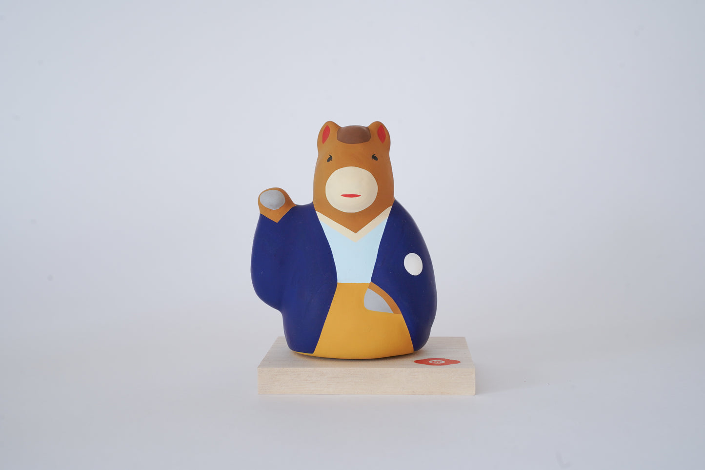 玩具工房｜開運招き午（右手・金運）