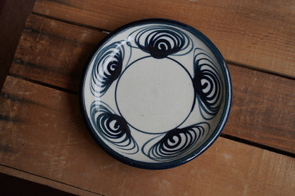 瀬戸本業窯｜馬の目皿（6.5寸）