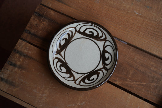 瀬戸本業窯｜馬の目皿（5寸）　