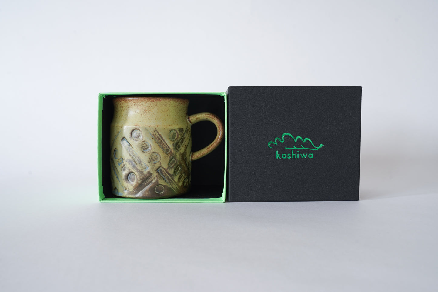かしわ窯｜窯垣の小径シリーズ マグカップ（S）
