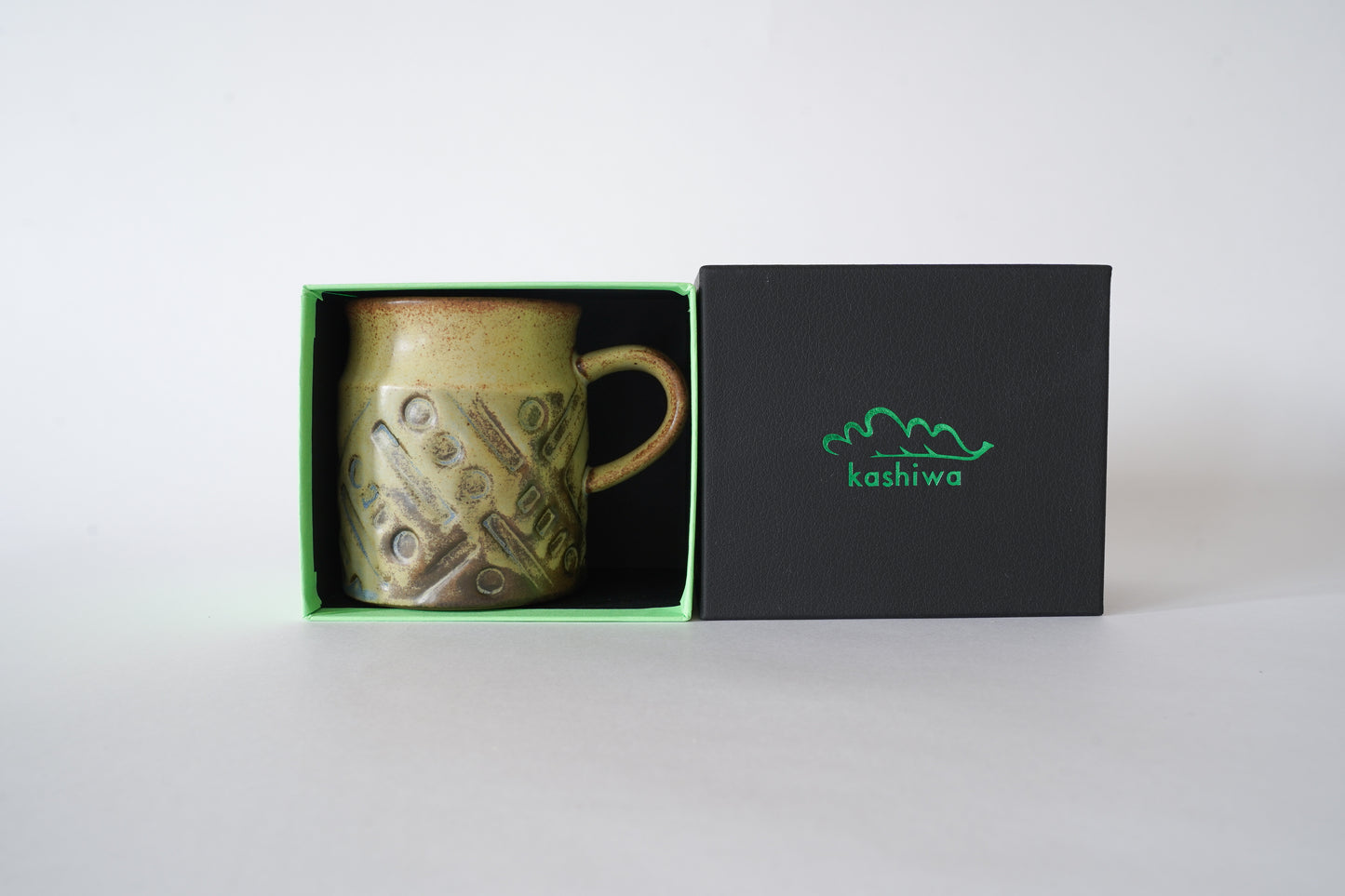 かしわ窯｜窯垣の小径シリーズ マグカップ（L）