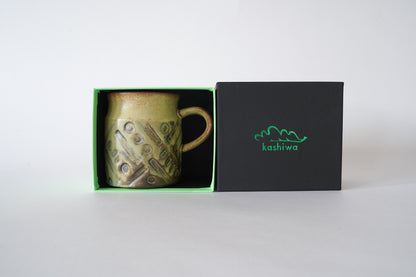 かしわ窯｜窯垣の小径シリーズ マグカップ（L）