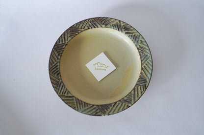 かしわ窯 | 窯垣の小径シリーズ  皿（L）　