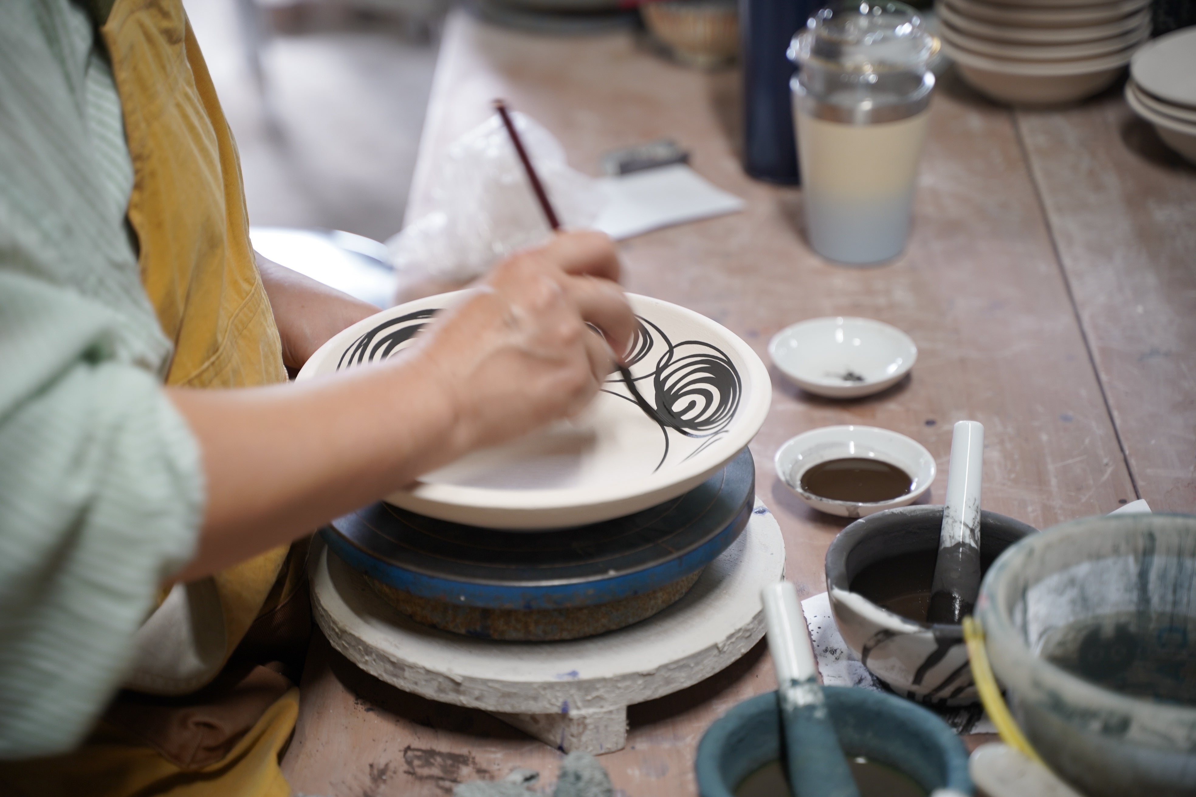 瀬戸本業窯｜馬の目皿（5寸） – ますきち｜愛知瀬戸｜瀬戸焼・せともの