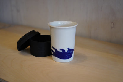 双寿園｜ねこシリーズ　Lid-cup