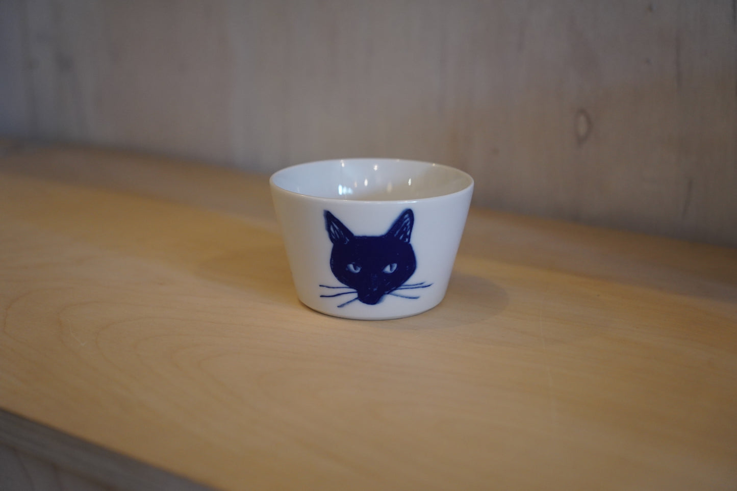 双寿園｜ねこシリーズ　うどん猪口