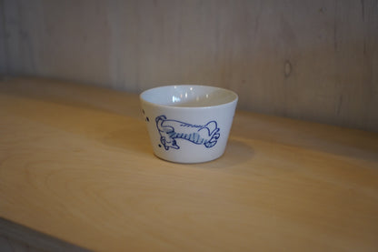 双寿園｜ねこシリーズ　うどん猪口