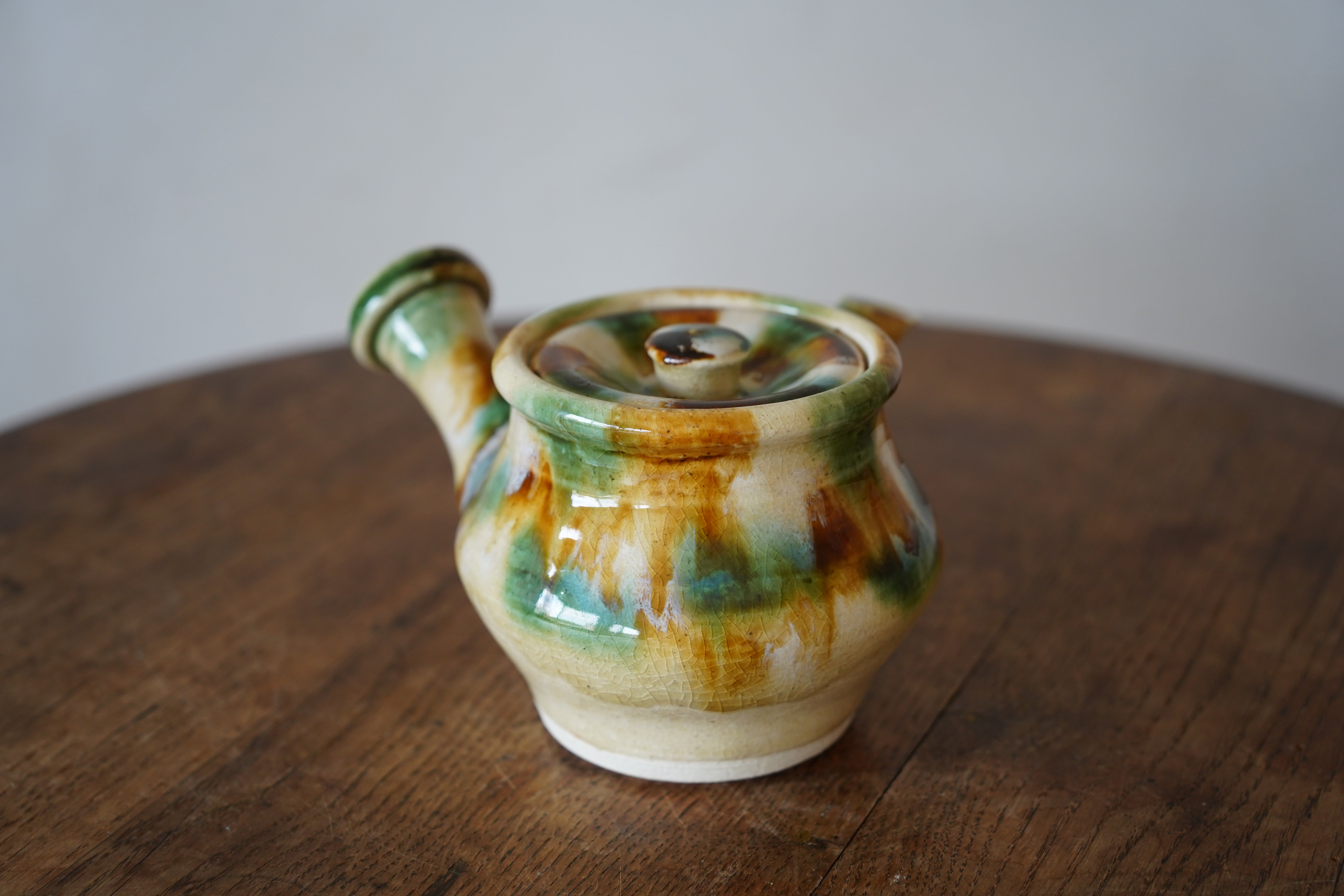 瀬戸本業窯｜三彩 急須 – Masukichi -Pottery & Souvenir- ますきち