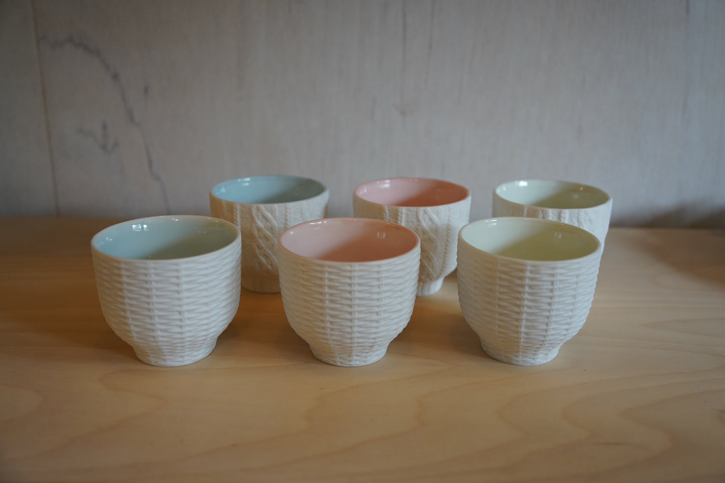 M.M.Yoshihashi | Trace Face cup　Knit wear