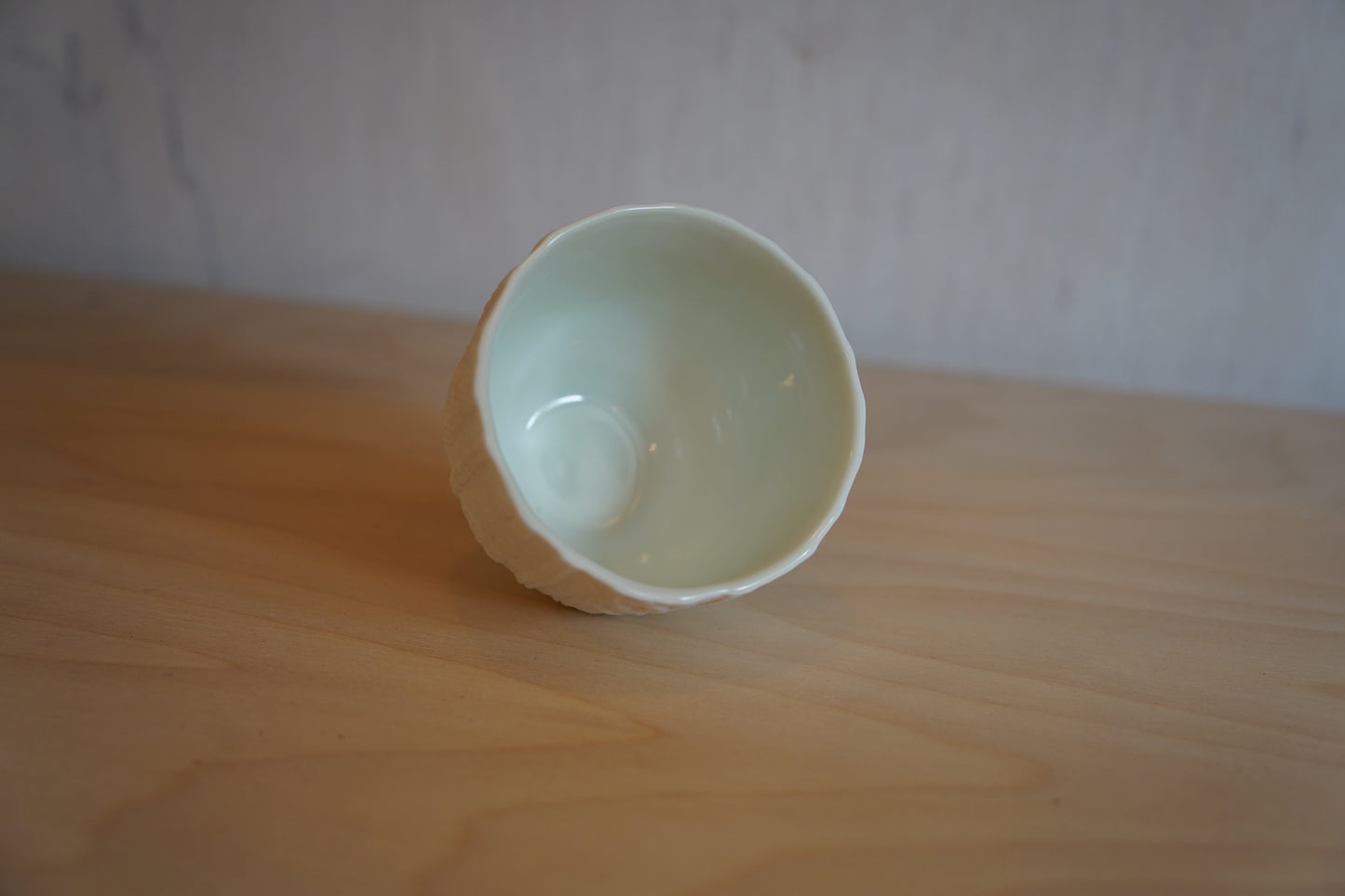 M.M.Yoshihashi | Trace Face cup　Knit wear