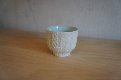 M.M.Yoshihashi | Trace Face cup　Knit wear