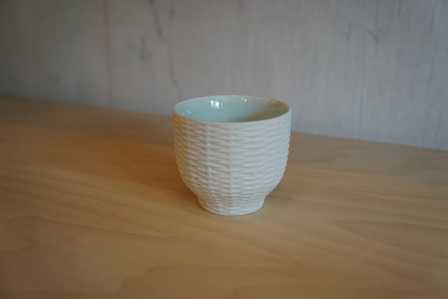 M.M.Yoshihashi | Trace Face cup　Rattan Basket